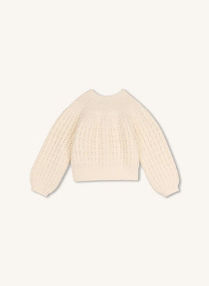 Chloé - Organic cotton cardigan | Chalk
