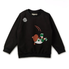 Fabula - Capibara Footed Sweater | Black