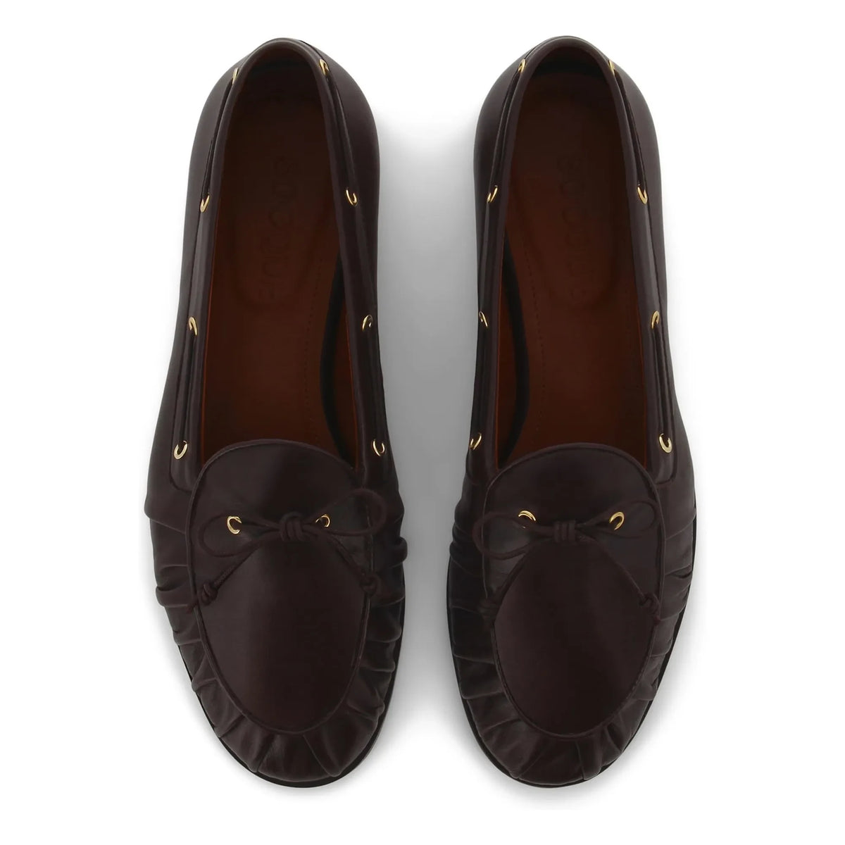 Socque Paris - Como Leather Slippers | Chocolate