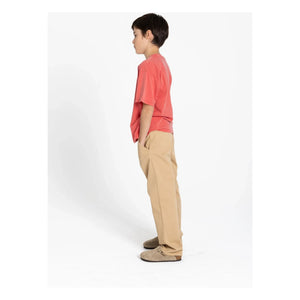 Smallable Kid - Nils Organic Cotton T-Shirt | Dark Red