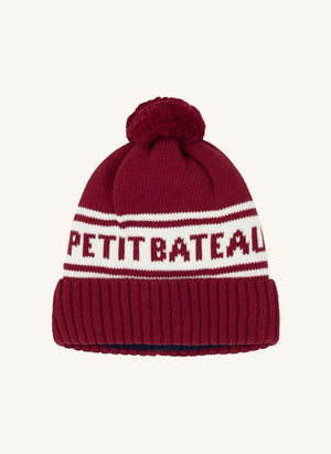 Petit Bateau - Petit Bateau knit hat | Burgundy