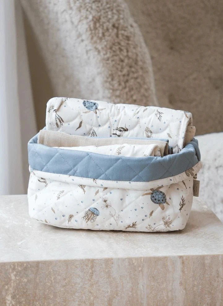 Cam Cam - Sea Garden Baby Gift Set | Blue