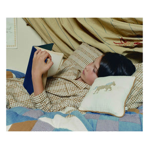 Editions Aimable - Clovis Horse Pillow | Off-White Gauze