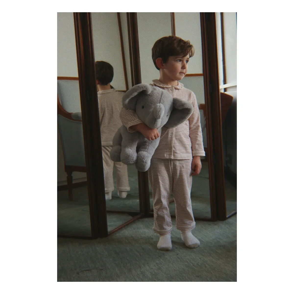 Konges Sløjd - Pio Striped Organic Cotton Pajamas | Red