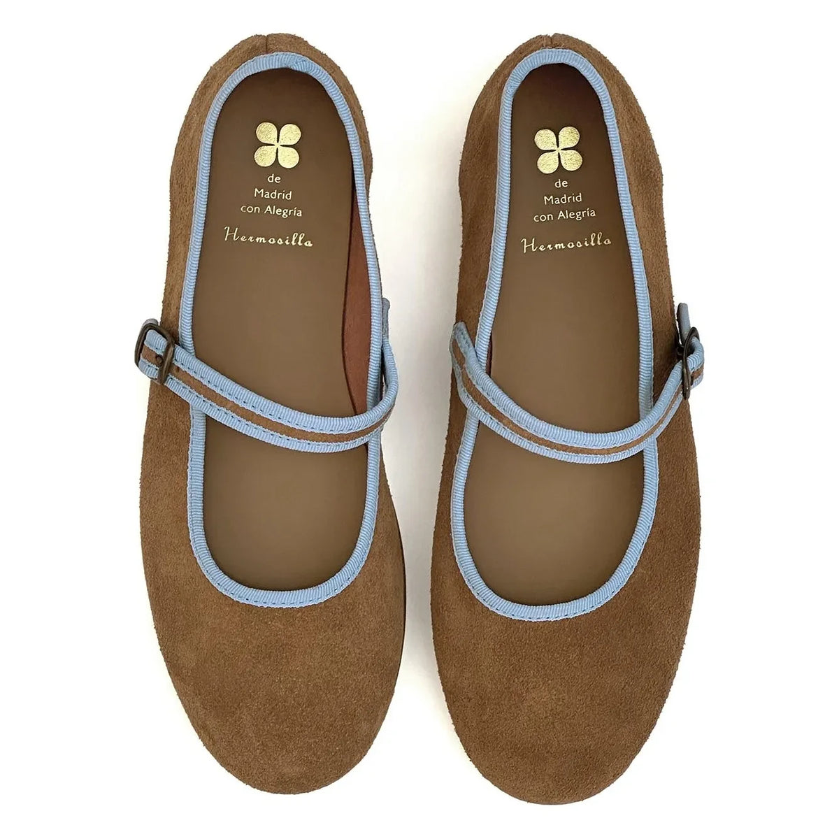 Hermosilla - Cantabria Suede Flats | Camel
