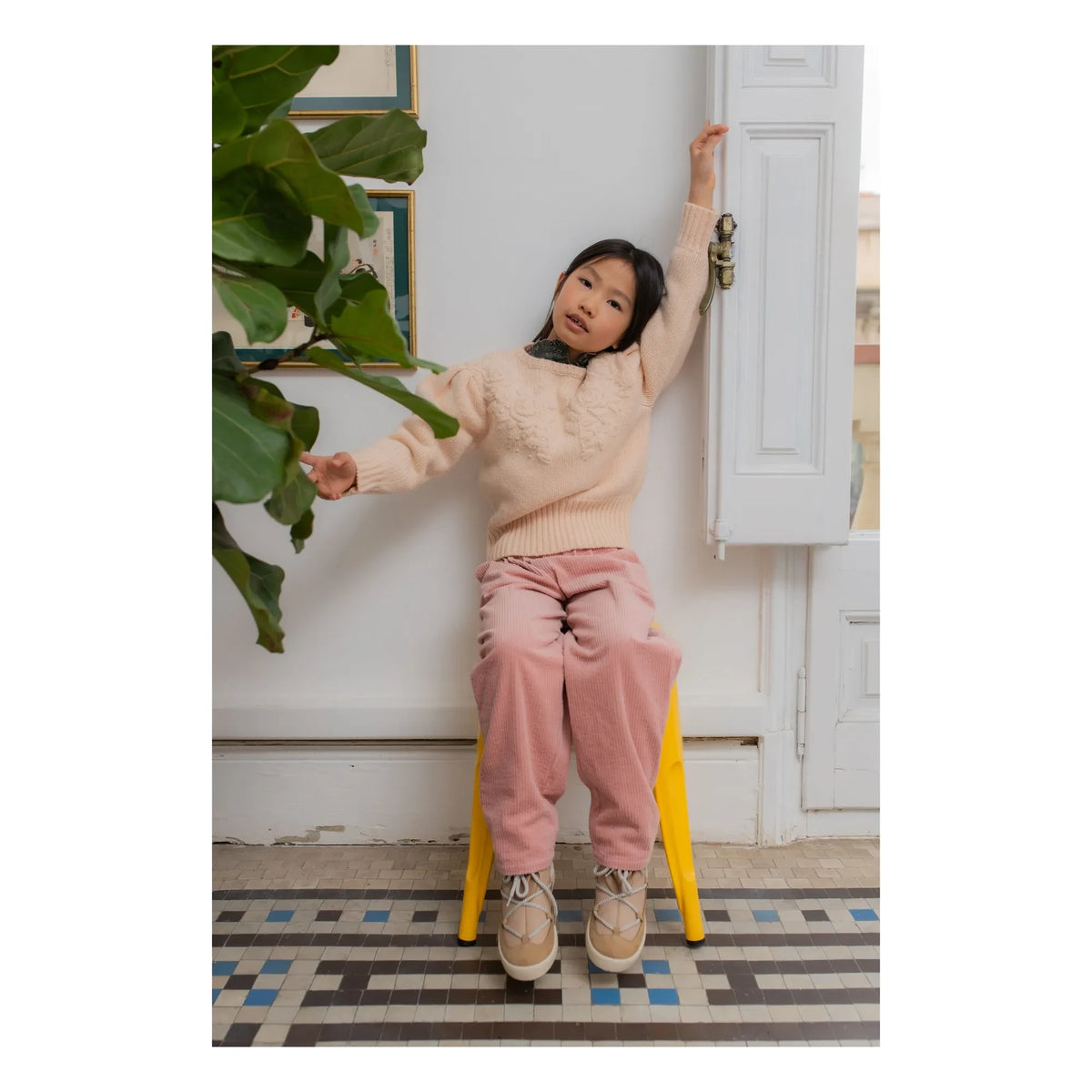 Once Upon a Time - Gabri Sweater | Coral