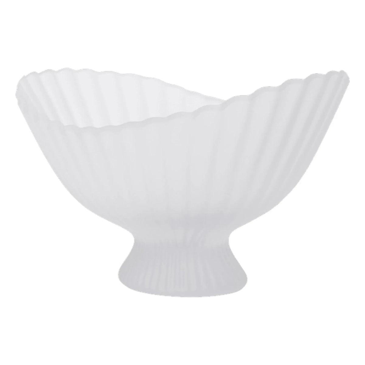 Ferm Living - Fountain Glass Bowl | White