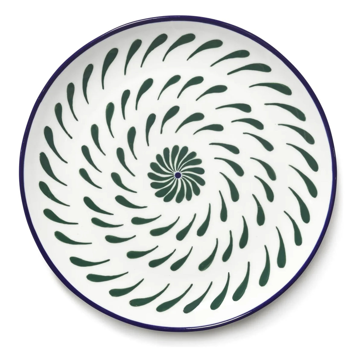 Serax - Bazaar Dessert Plates, Waww La Table - Set of 4 | Green