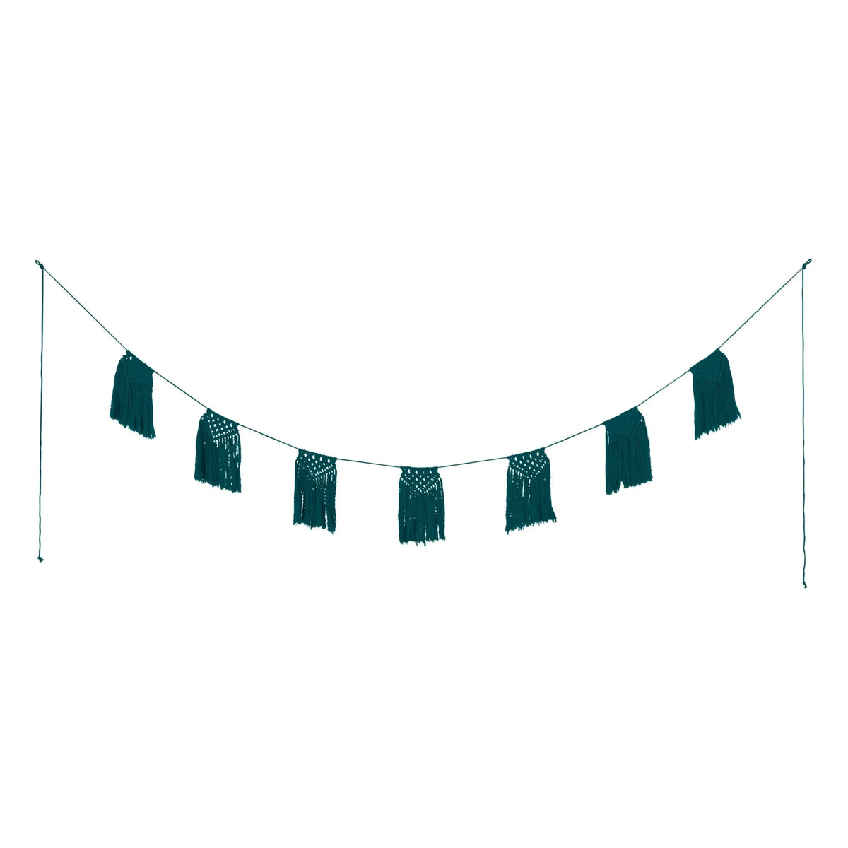Numero 74 - Macrame Decorative String | Teal Blue S022