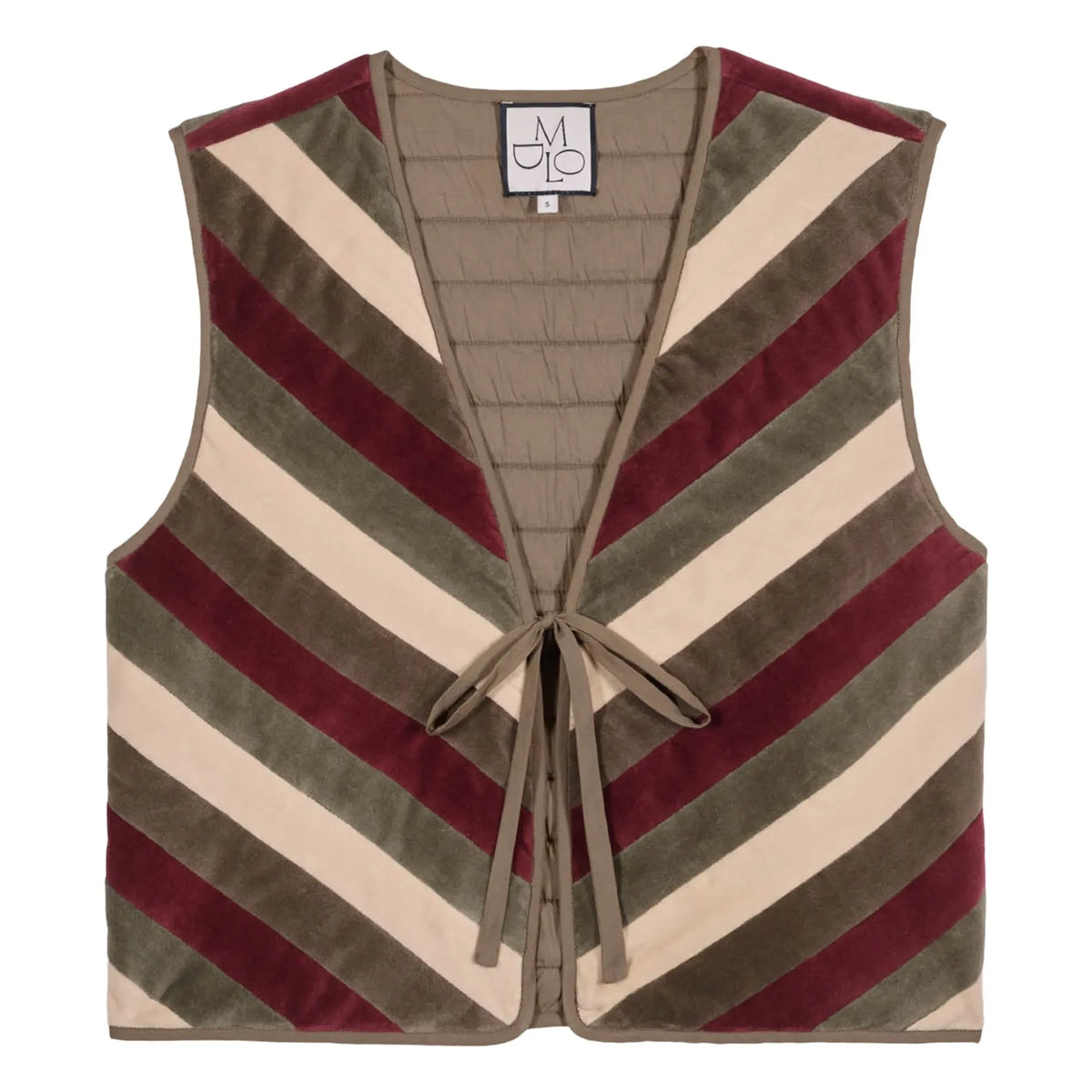 Maria de la Orden - Vera Sleeveless Vest | Khaki
