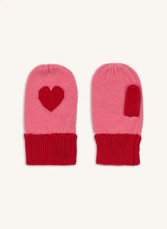 Konges Sløjd - Collette Wool Fingerless Gloves | Pink