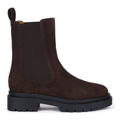 Anthology Paris - Senia Suede Boots | Brown