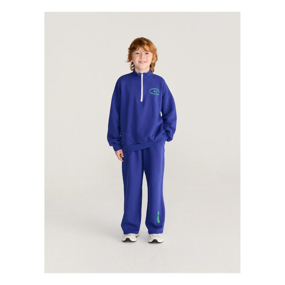 Bobo Choses - Bobo Choses Organic Cotton Wide-Fit Jogger | Navy Blue