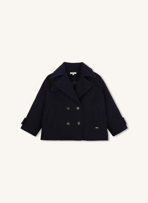 Chloé - Wool Coat | Dark Blue