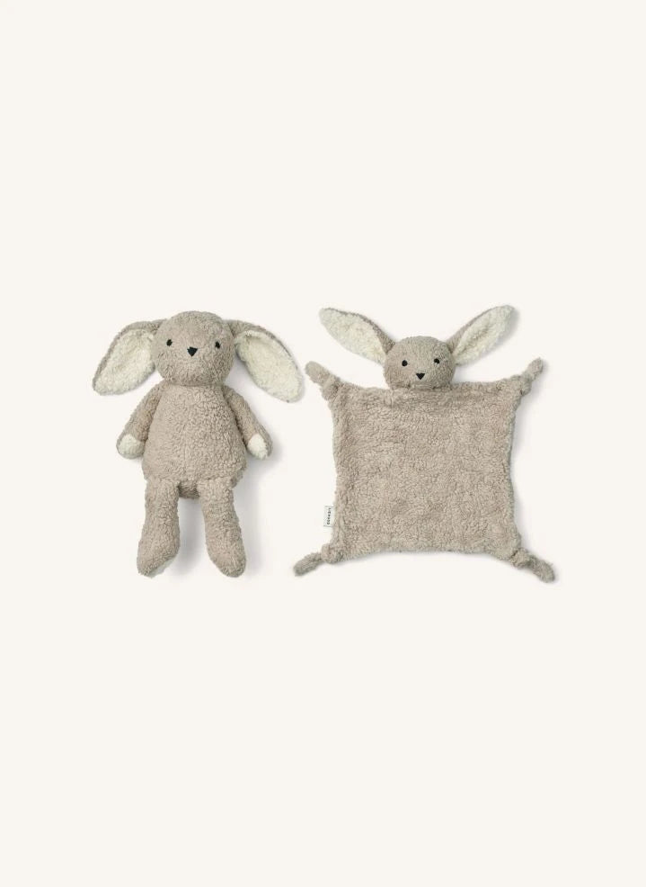 Liewood - Ted Organic Cotton Quilts - Set of 2 | Grey