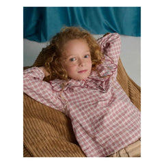 Gingersnaps - Gracia Checkered Blouse | Red