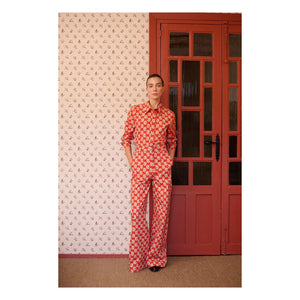 Maria de la Orden - Douglas Cotton Trousers | Red