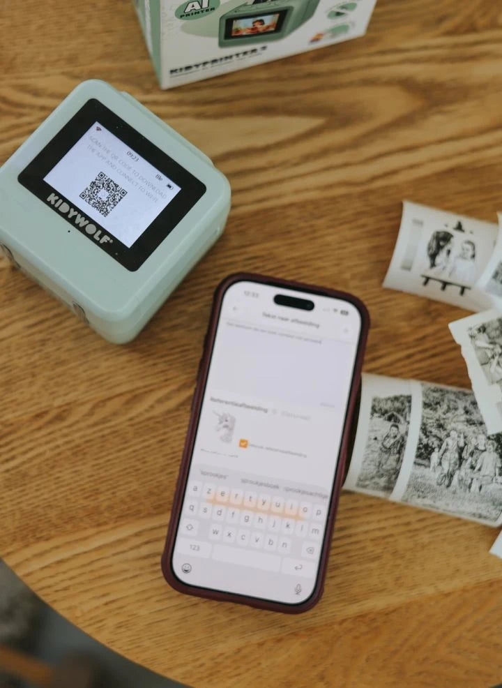 Kidywolf - Kidyprinter AI Mini Printer