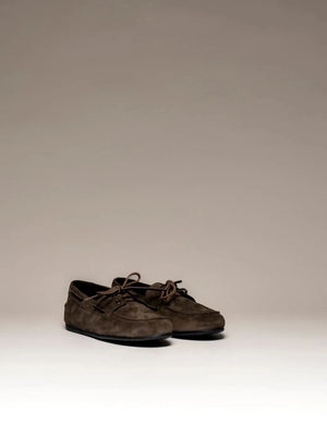 Odare - Leo Suede Loafer Shoe | Mink Brown