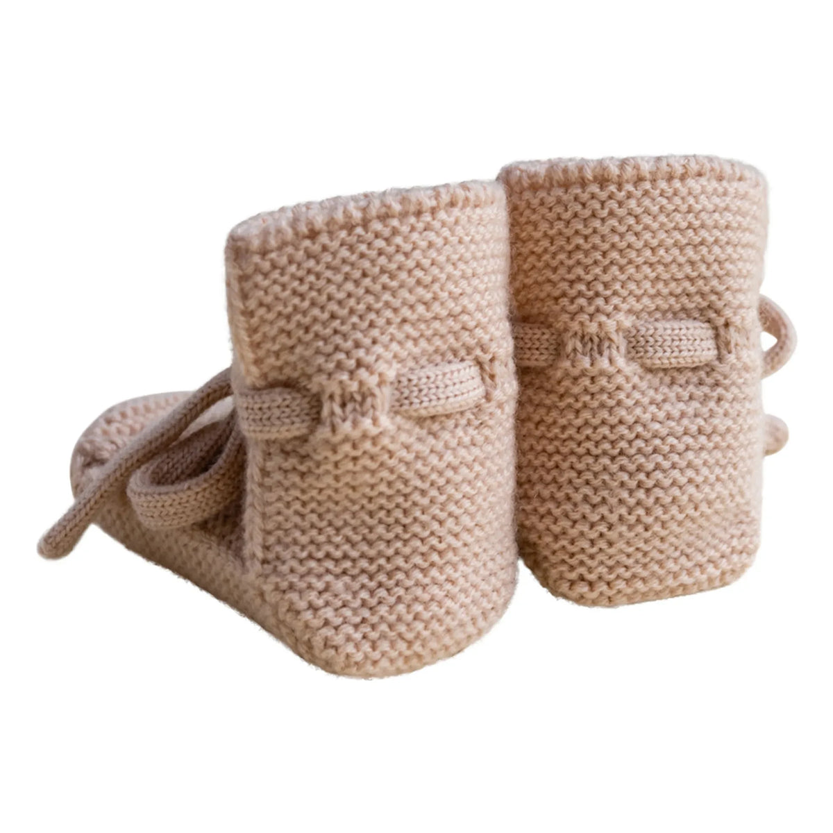 Hvid - Merino Wool Slippers | Pale Pink