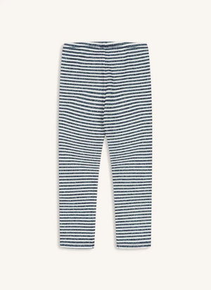 Konges Sløjd - Roli Shiny Striped Tights | Blue