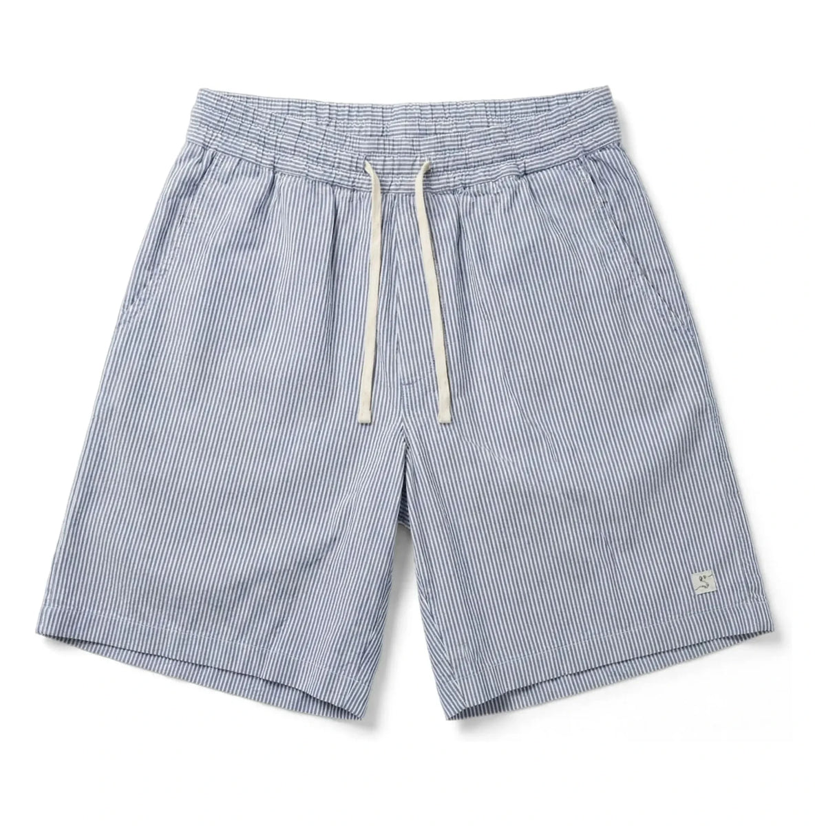 Smallable Kid - Striped Tom Shorts | Royal Blue