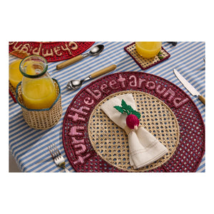 Coro Cora - Radish napkin ring | Purple