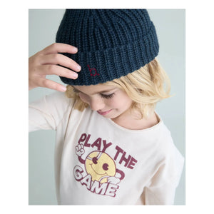 Búho - Play The Game T-Shirt Organic Cotton | Beige