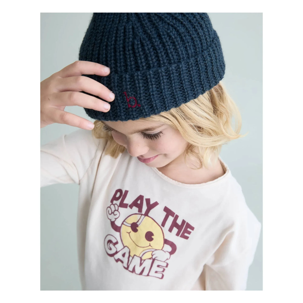 Búho - Play The Game T-Shirt Organic Cotton | Beige