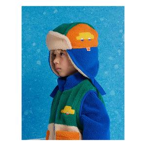 Halcyon Nights - Sherpa-style Chapka | Royal Blue
