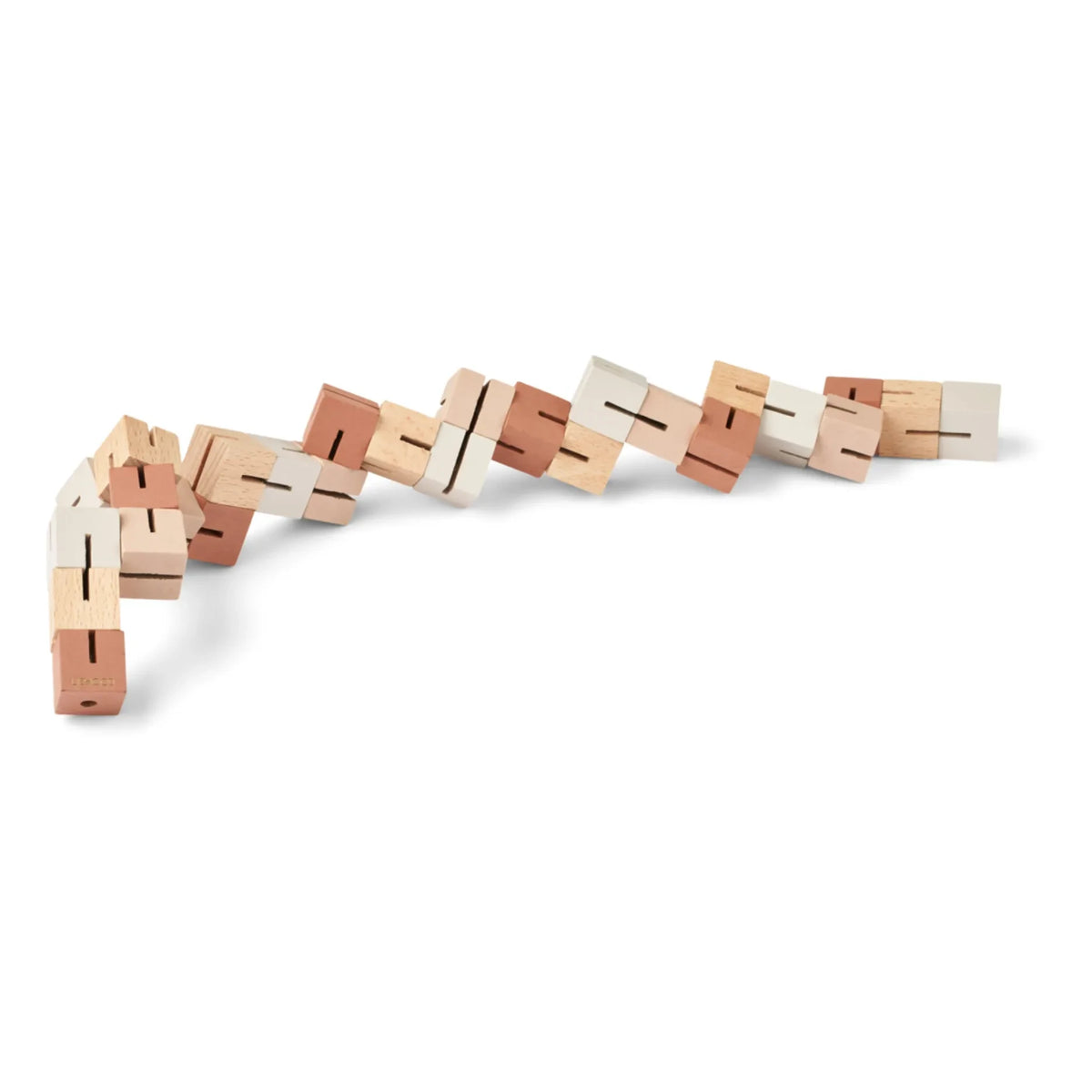 Liewood - Gavin wood blocks | Tuscany rose mix
