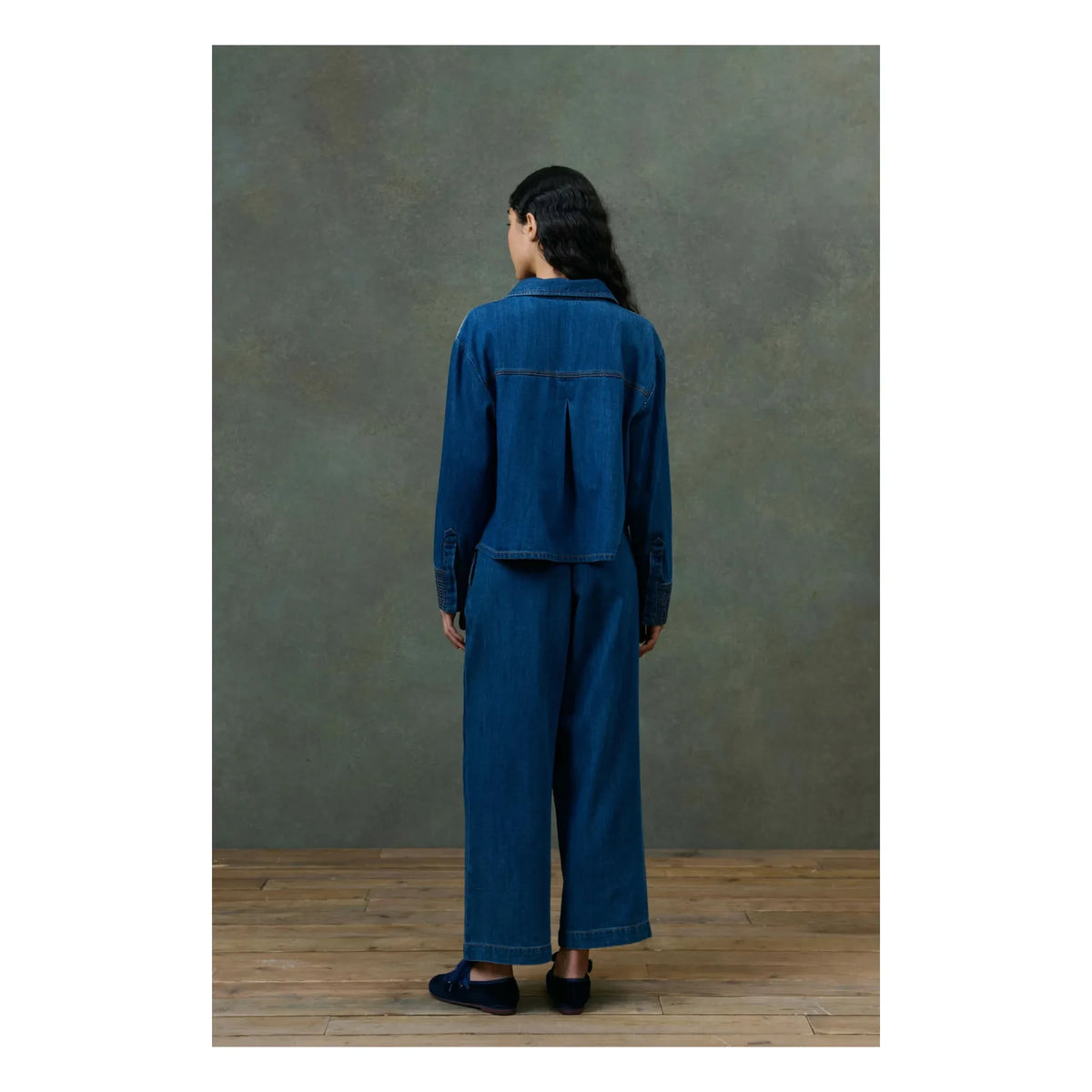 Louise Misha - Ylayana Denim Shirt - Women's Collection | Blue
