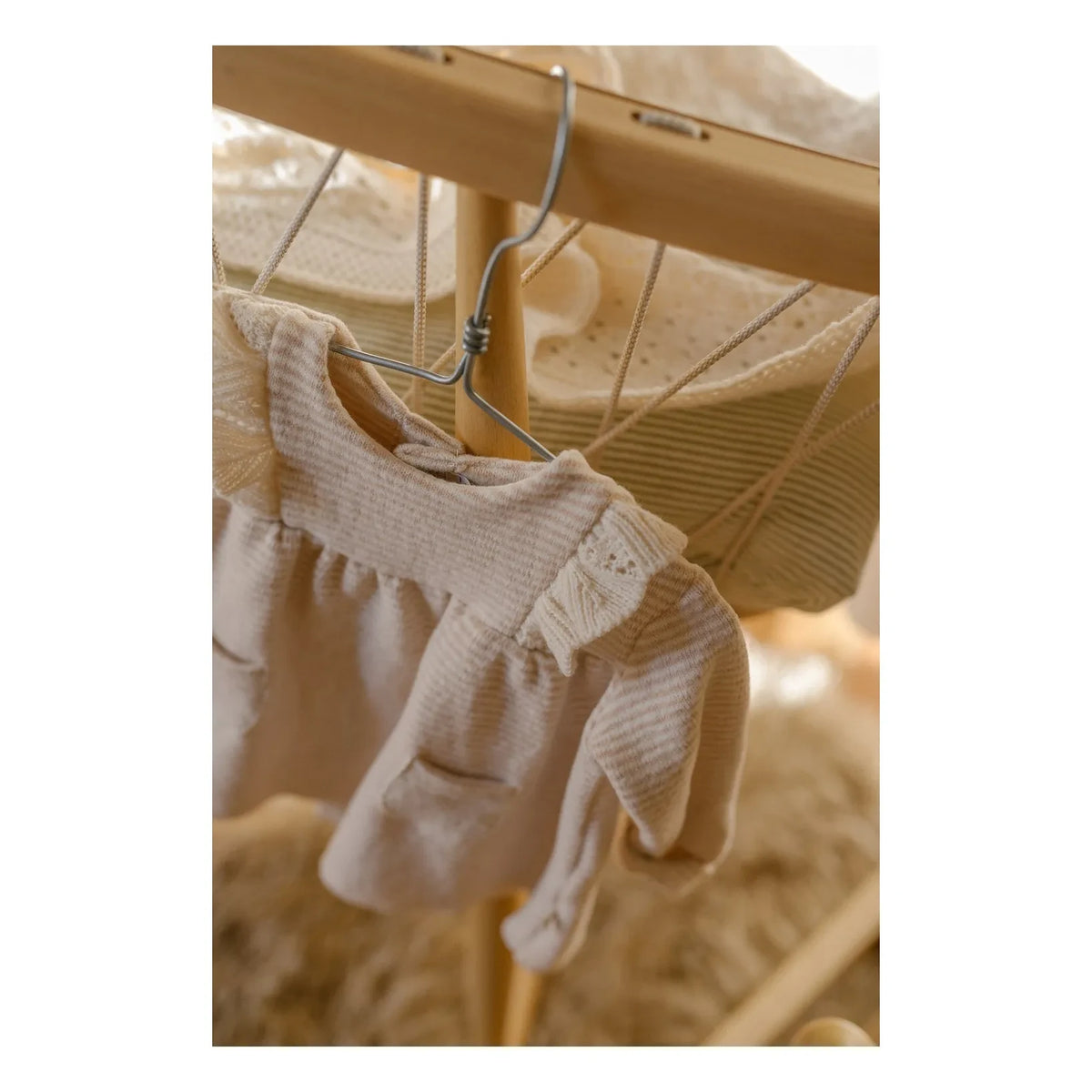 1+ in the family - Nancy Striped Dress | Nude