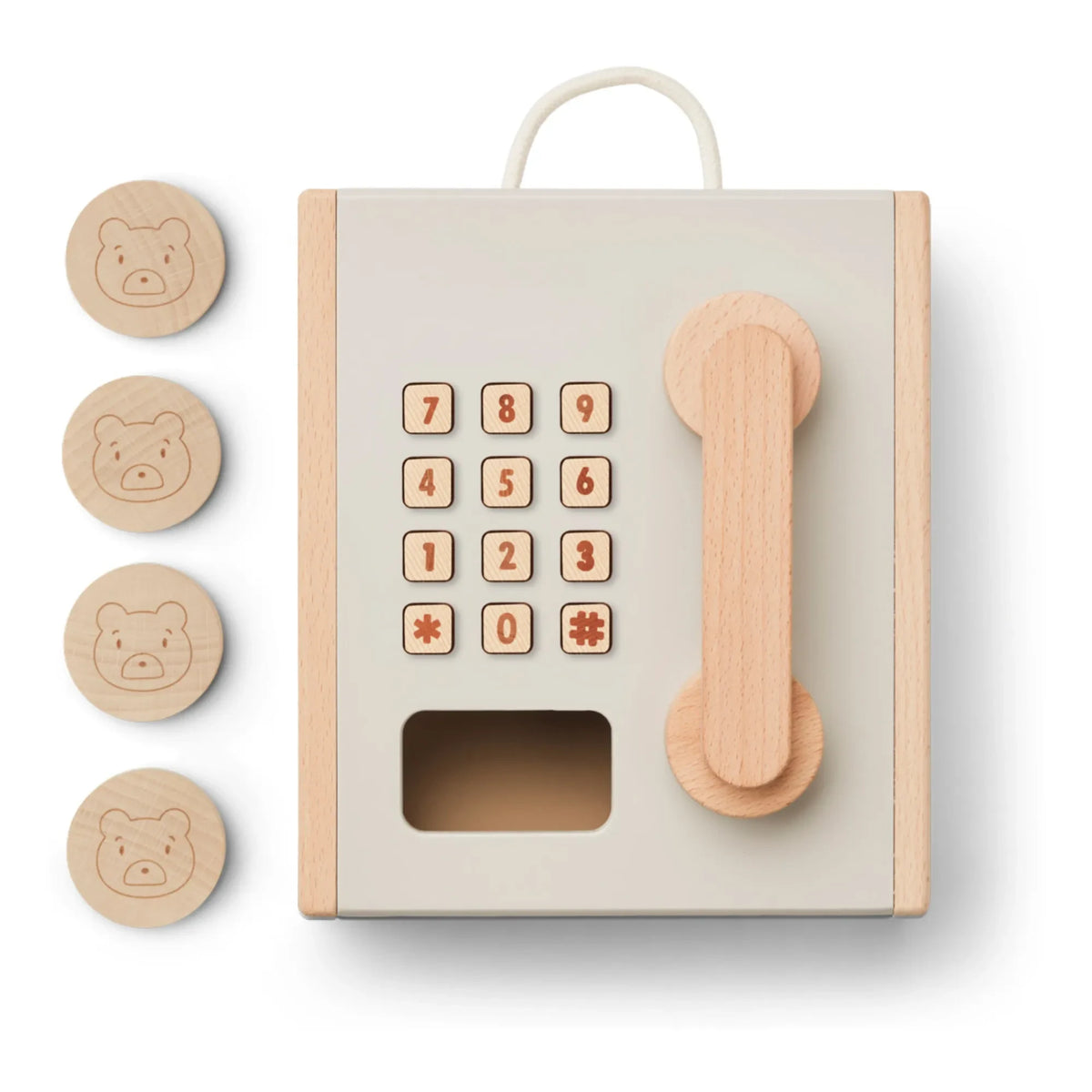 Liewood - Rufus Coin Phone | Light Grey