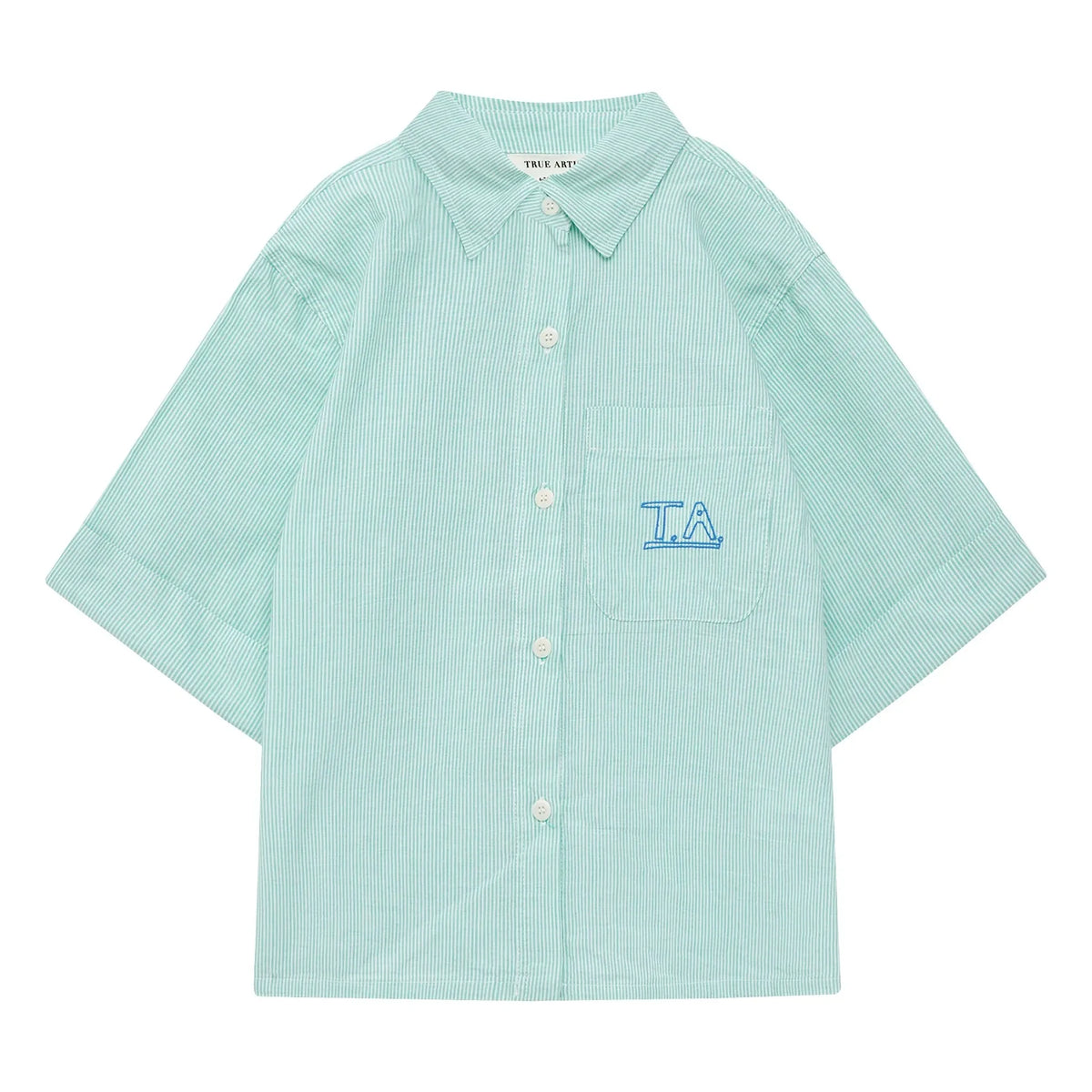True Artist - Striped Shirt No.6 | Green