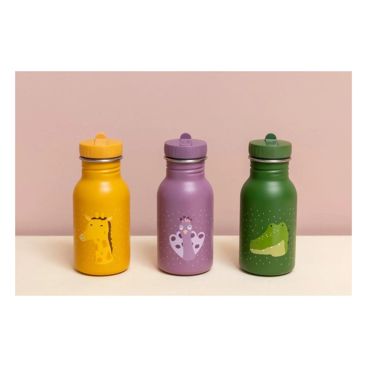 Trixie - Mr. Giraffe 350 ml Water Bottle | Apricot