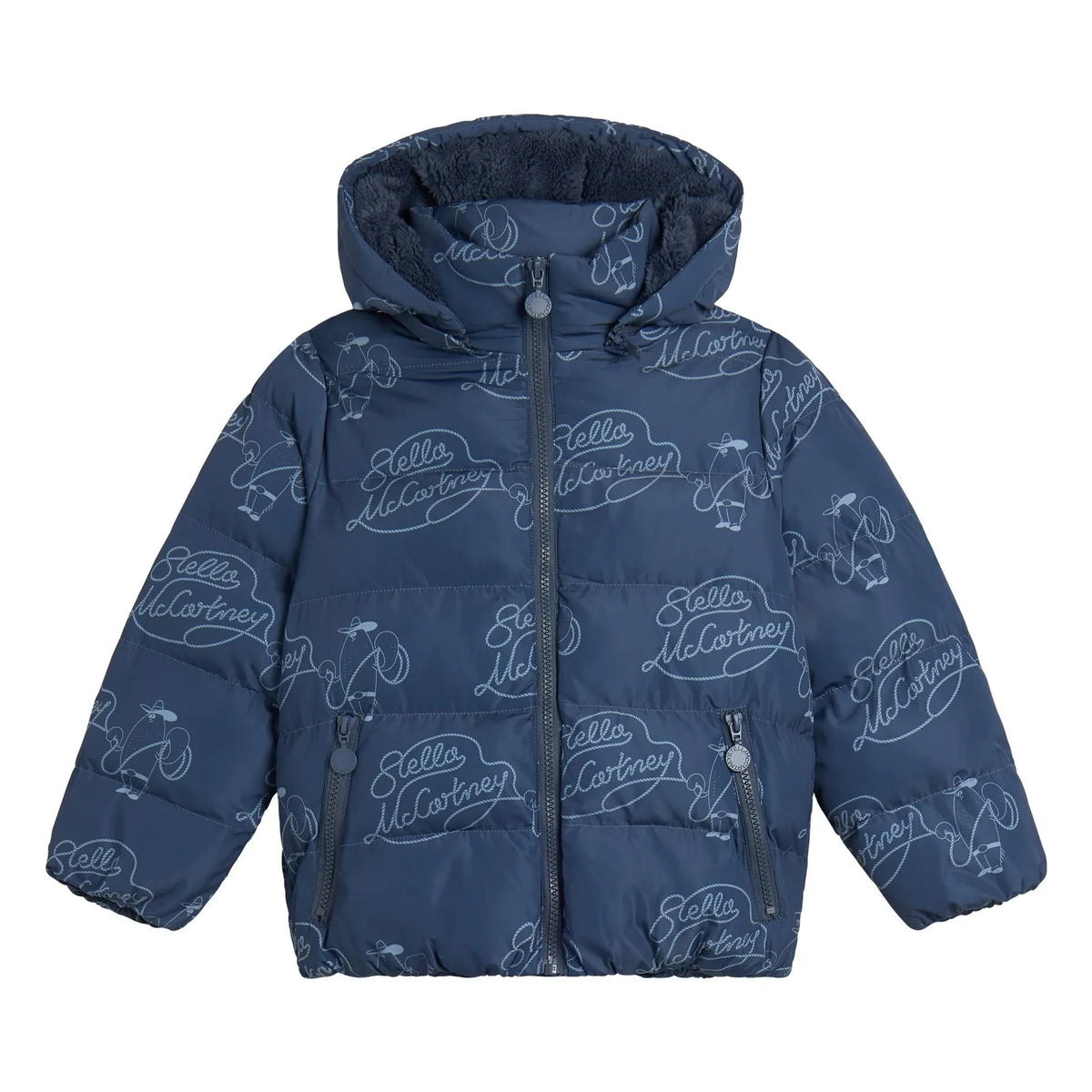 Stella McCartney Kids - Stella McCartney down jacket | Dark Blue