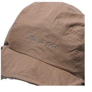 Kappy - Reversible Ripstop Fabric Trooper Hat | Beige