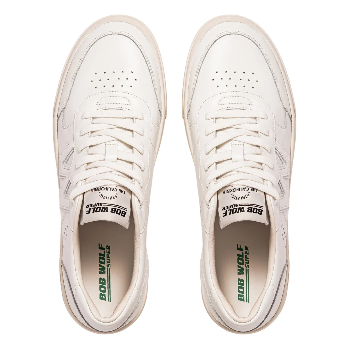 Bob Wolf - Legacy Leather Sneakers | White