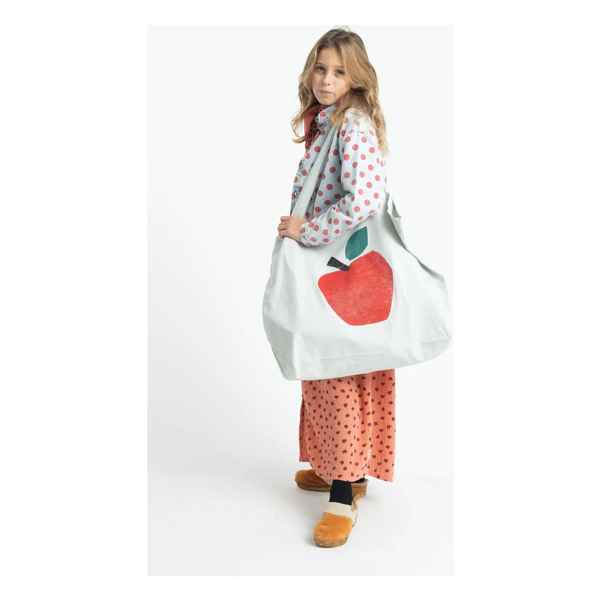 Piupiuchick - Organic Cotton Floral Dress | Coral
