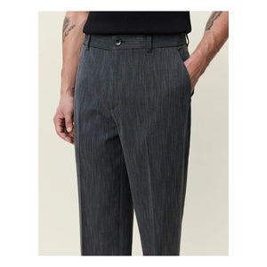 Les Deux - Houndstooth Pants | Dark Gray