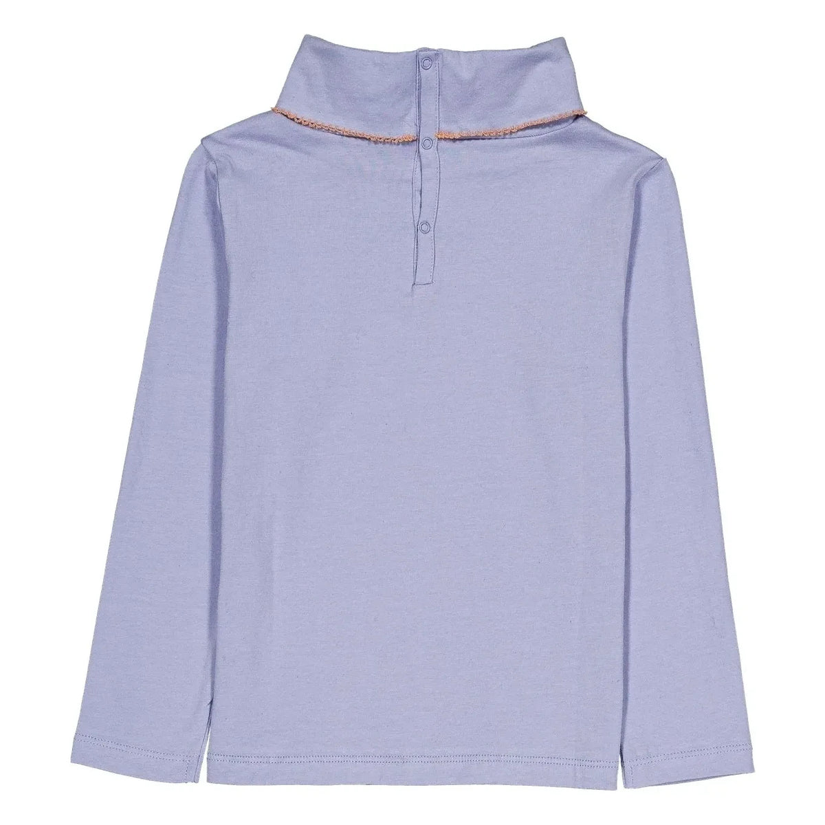 Hello Simone - Twiggy Organic Cotton Turtleneck, Solid Color | Lavender