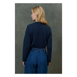 Louise Misha - Darina Sweater - Women's Collection | Navy
