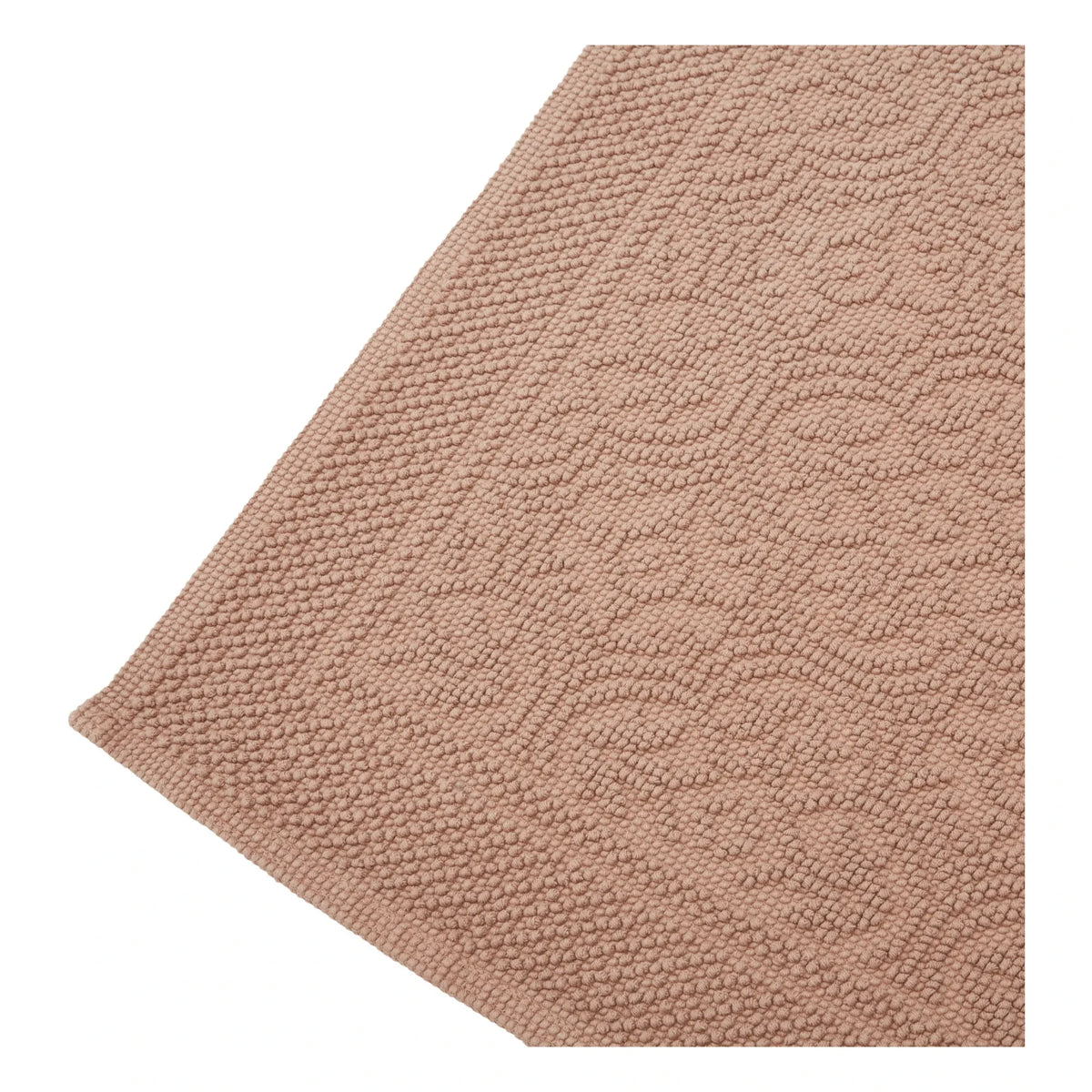 Haomy - Kymi Bathroom Mat | Beige Pink