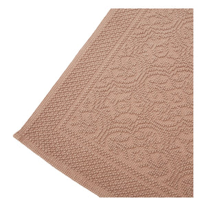 Haomy - Kymi Bathroom Mat | Beige Pink