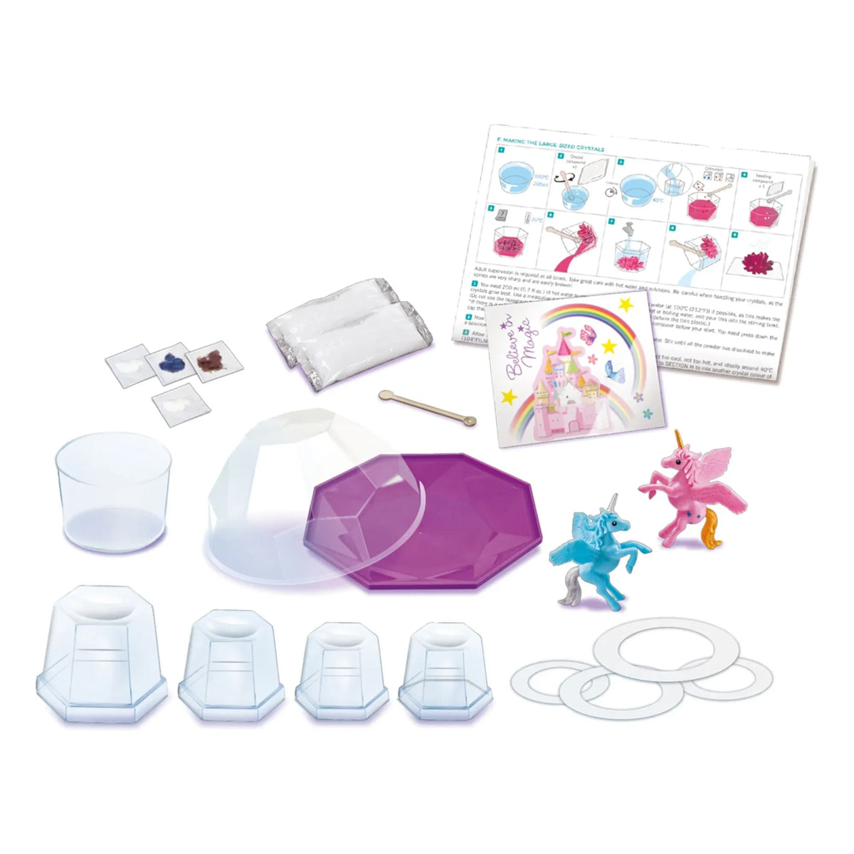 4M - Crystal Set - Unicorns