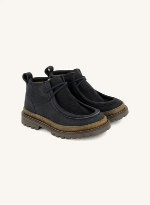 Pom d'Api - Boots Wall Zip Micky Nubuk | Navy