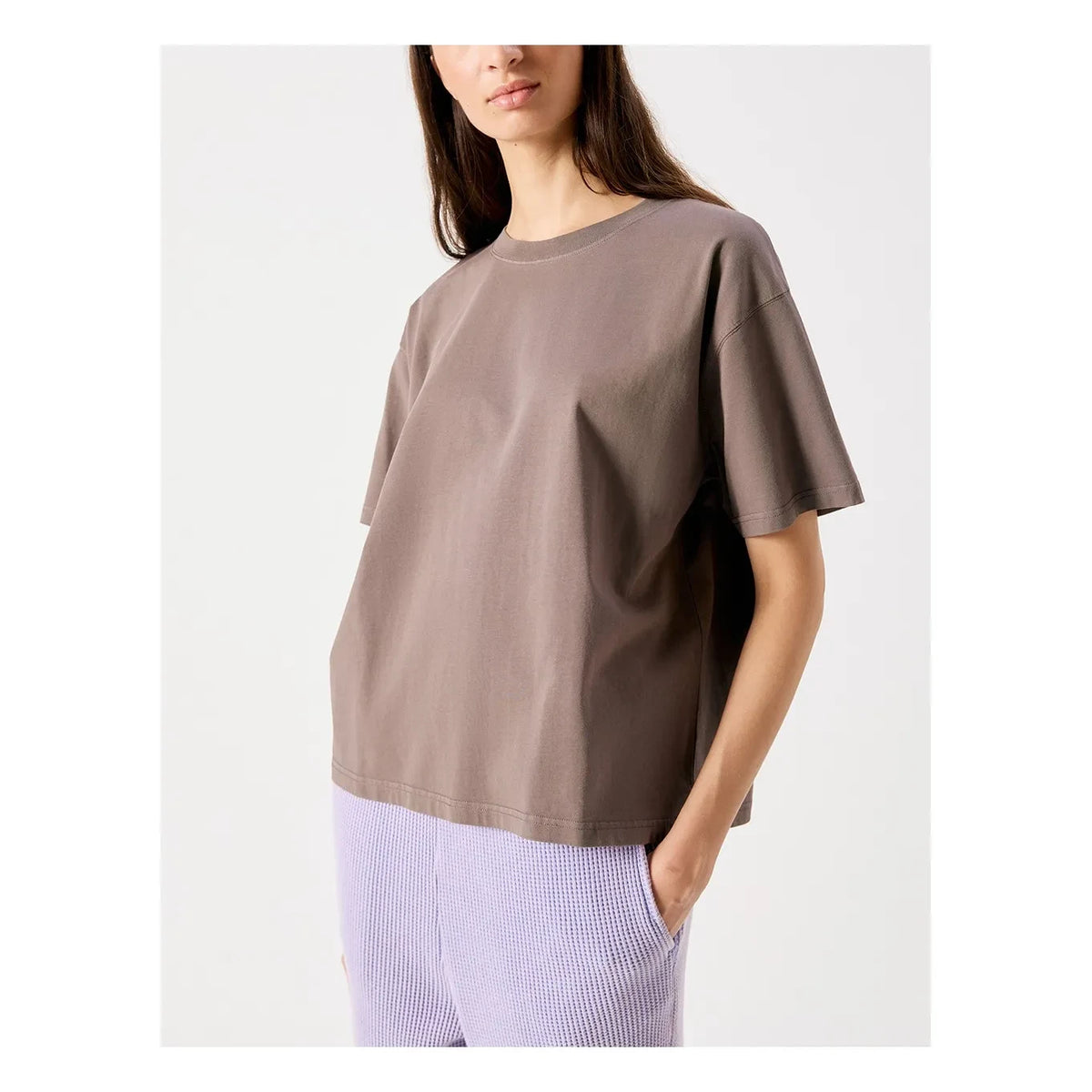 American Vintage - Fizvalley Cotton T-Shirt | Ash Gray
