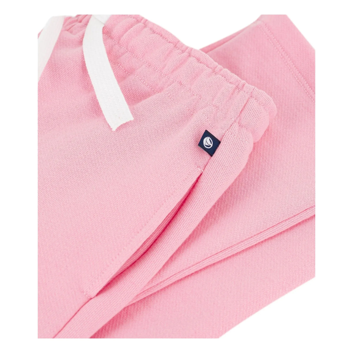Petit Bateau - Organic Cotton Plain Jogger | Pink