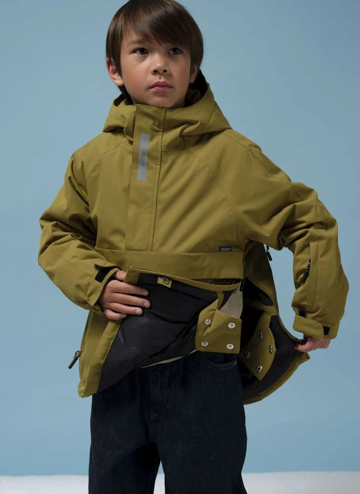 Gosoaky - Cozy Cat Waterproof Ski Jacket | Khaki